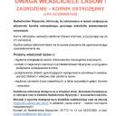 Informacja o nasileniu występowania kornika ostrozębnego