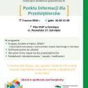 Zaproszenie do Punktu Informacji dla Przedsiębiorców