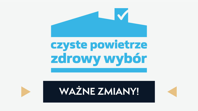 Logo programu Czyste Powietrze