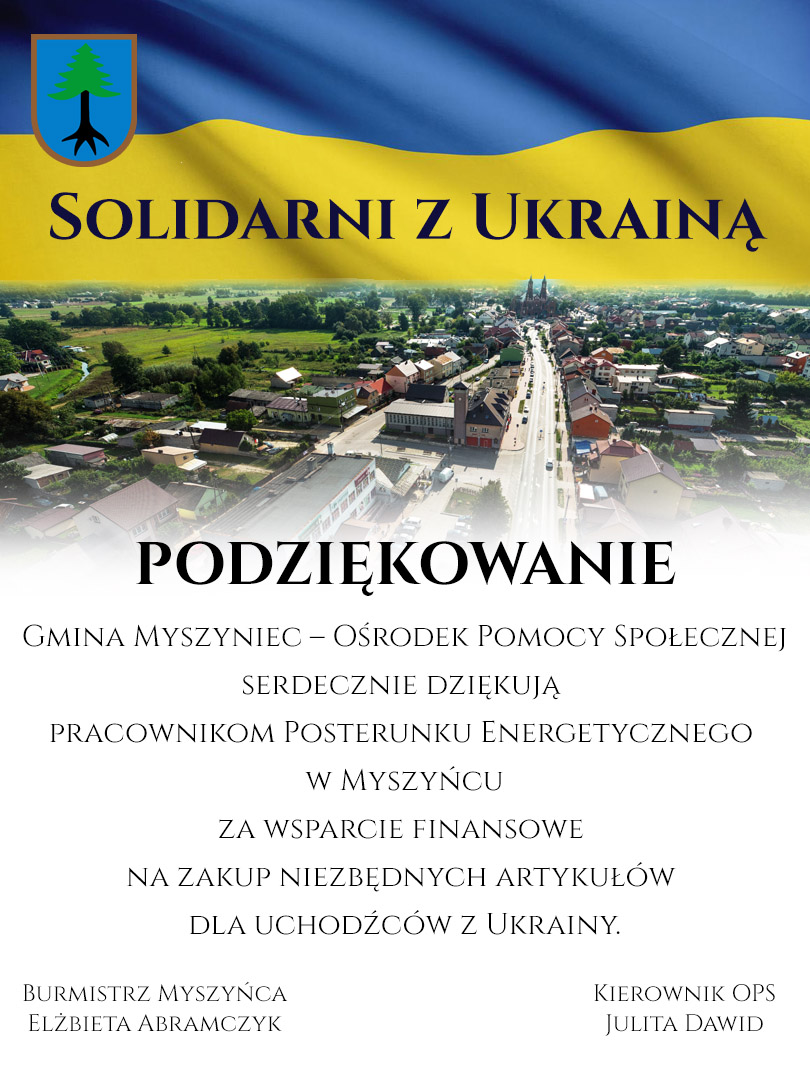 Podziękowanie