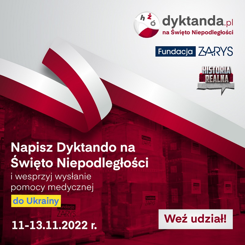 Charytatywne dyktando z okazji Święta Niepodległości