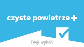 Logo programu Czyste Powietrze