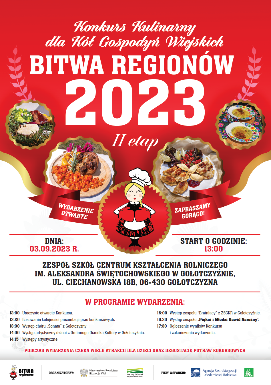 Plakat - bitwa regionów