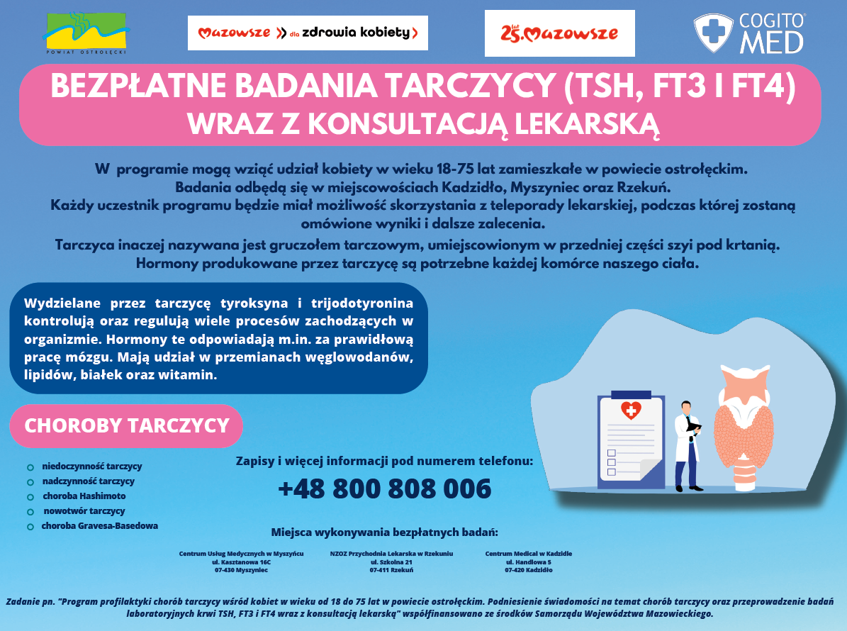 Plakat - tarczyca