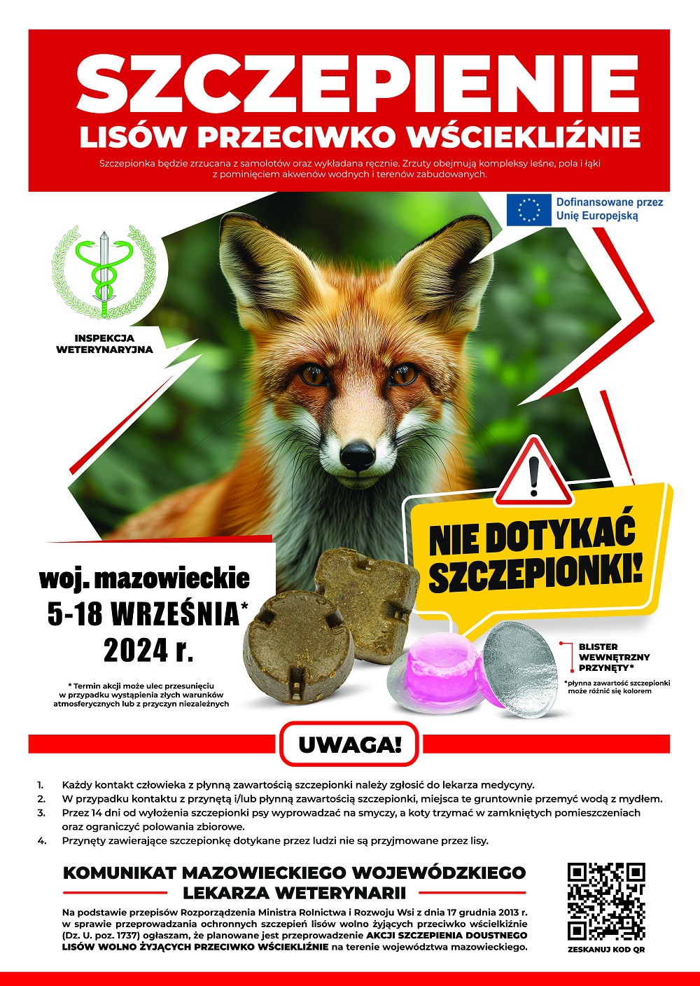 Szczepienia lisów