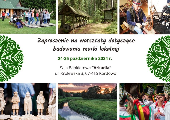 Stowarzyszenie Lokalna Grupa Działania „Kurpsie Razem” zaprasza na warsztaty dotyczące budowania marki lokalnej