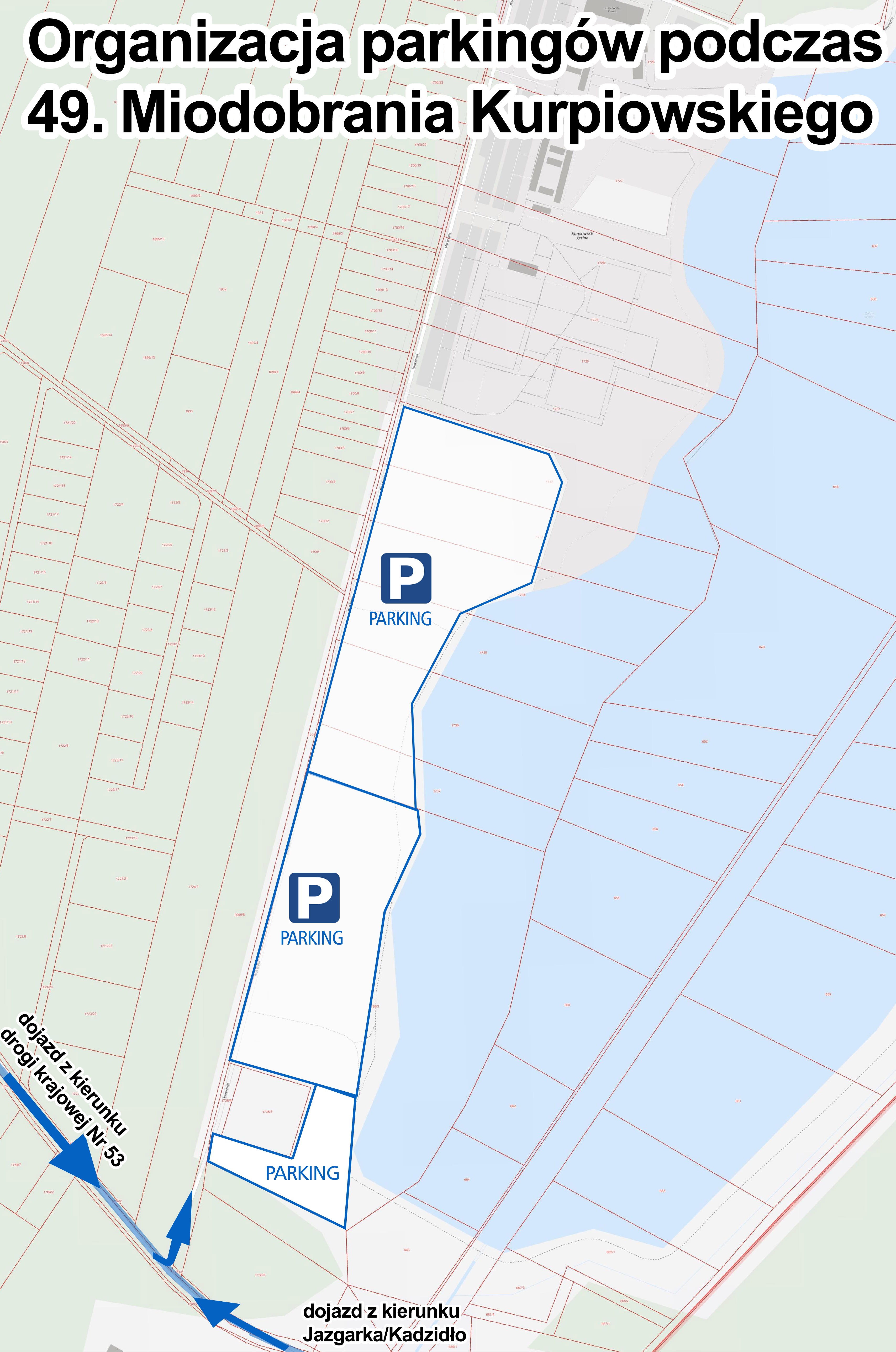 Mapa parkingów