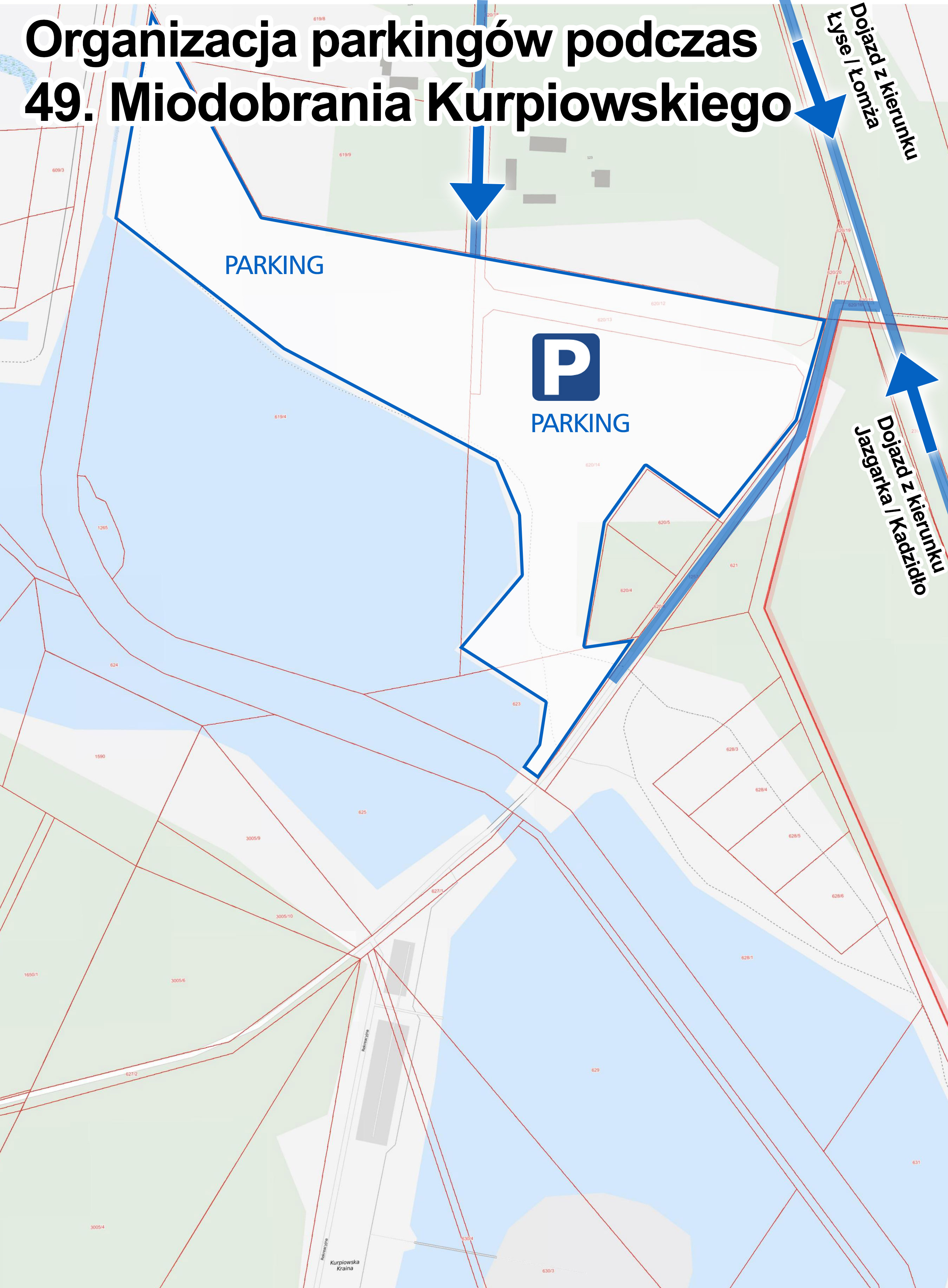 Mapa parkingów