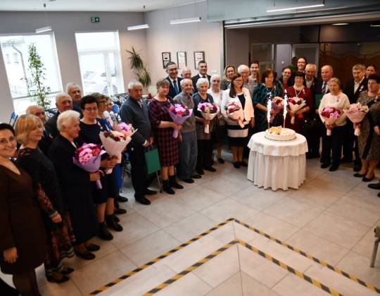 Uroczystość wręczenia medali za długoletnie pożycie małżeńskie