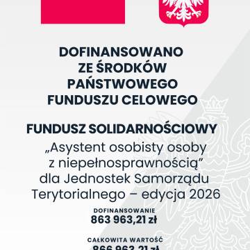 „Asystent osobisty osoby z niepełnosprawnością”- dla Jednostek Samorządu Terytorialnego – edycja 2026