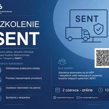 Przedsiębiorcy! Mazowiecka KAS zaprasza na bezpłatne szkolenie dotyczące przewozu odzieży i obuwia