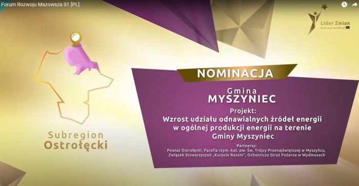 Nominacja Lider Zmian